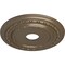 Ekena Millwork Dublin Ceiling Medallion (Fits Canopies up to 5 1/8"), 17 7/8"OD x 3 5/8"ID x 1 1/4"P, Warm Silver CM17DUWSS - alternate 3
